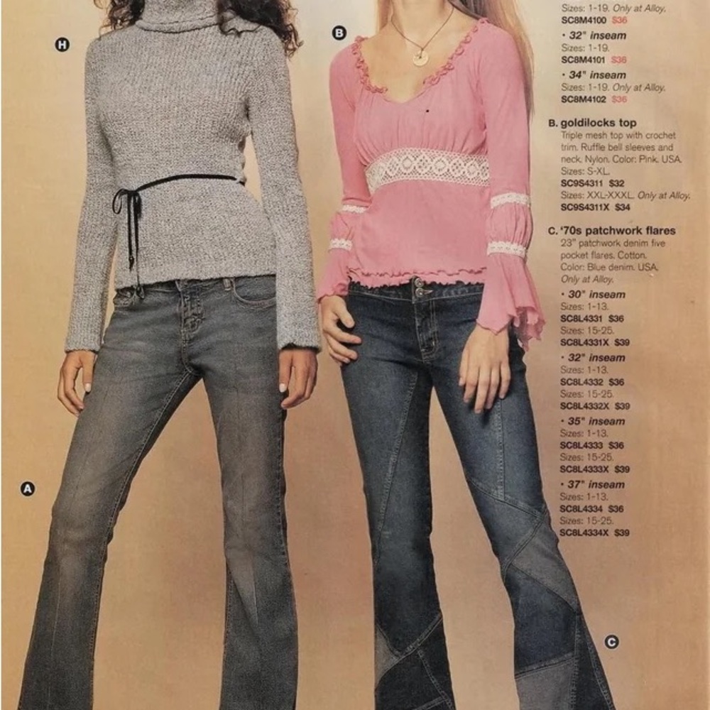 ALLOY Gray and Brown Patterned Sweater - Picture 6 of 7